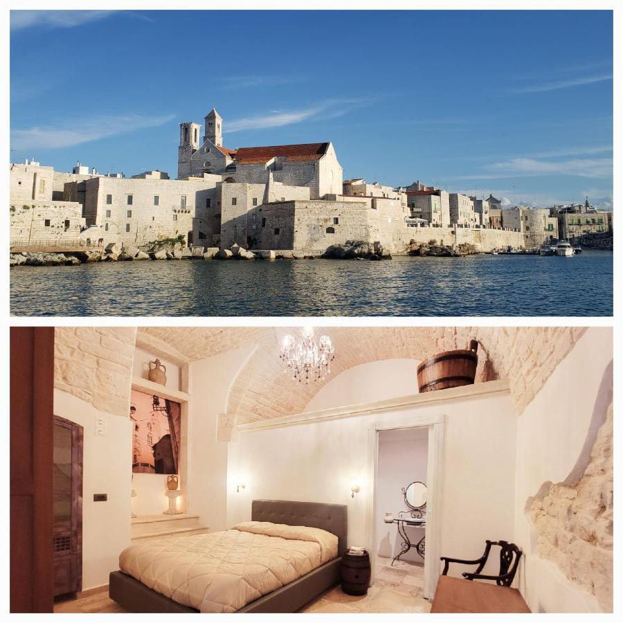 Appartamento Giovinazzo Historic Apulia Old Town Stone House With Private Patio Esterno foto